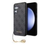 Coque Guess Hardcase 4G Charms Collection pour Samsung Galaxy S24 Plus - Black