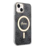Coque Guess IML 4G MagSafe pour iPhone 15 - Black – Image 3