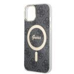Coque Guess IML 4G MagSafe pour iPhone 15 - Black – Image 4