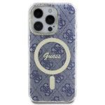 Coque Guess IML 4G MagSafe pour iPhone 16 Pro Max - Blue – Image 3