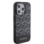 Coque Guess GCube Stripes MagSafe pour iPhone 15 Pro Max - Black – Image 3