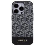 Coque Guess GCube Stripes MagSafe pour iPhone 15 Pro Max - Black – Image 2