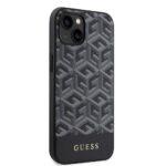 Coque Guess GCube Stripes MagSafe pour iPhone 15 - Black – Image 3