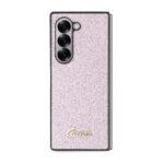 Coque Guess Glitter Script pour Samsung Galaxy Z Fold6 - Pink – Image 2