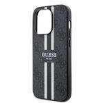 Coque Guess Hardcase 4G Printed Stripes MagSafe pour iPhone 15 Pro Max - Black – Image 4