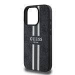 Coque Guess Hardcase 4G Printed Stripes MagSafe pour iPhone 16 Pro Max - Black – Image 5