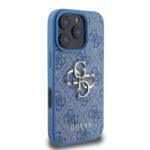Coque Guess Hardcase 4G Big Logo pour iPhone 16 Pro - Blue – Image 2