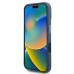 Coque Guess Grained Triangle MagSafe pour iPhone 16 - Black – Image 3