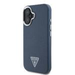 Coque Guess Grained Triangle MagSafe pour iPhone 16 - Black – Image 5