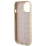 Coque Guess Glitter Glossy Script pour iPhone 15 - Sparkle Beige – Image 6