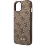 Coque Guess Hardcase 4G Metal Gold Logo pour iPhone 15 Plus - Brown – Image 6