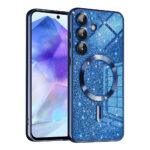 Coque Techsuit Luxury Glitter MagSafe pour Samsung Galaxy A55 - Deep Blue