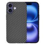 Coque Techsuit Carbonite FiberShell pour iPhone 16 - Black