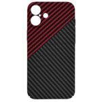 Coque Techsuit Carbonite FiberShell pour iPhone 16 Plus - Red Vortex – Image 4