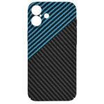 Coque Techsuit Carbonite FiberShell pour iPhone 16 Plus - Blue Pulse – Image 4