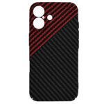 Coque Techsuit Carbonite FiberShell pour iPhone 16 - Red Vortex – Image 4