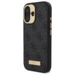 Coque Guess Hardcase 4G Logo Plate MagSafe pour iPhone 16 - Black – Image 3
