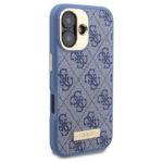 Coque Guess Hardcase 4G Logo Plate MagSafe pour iPhone 16 Plus - Blue – Image 4