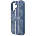Coque Guess Hardcase 4G Printed Stripes MagSafe pour iPhone 16 - Blue – Image 5