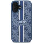 Coque Guess Hardcase 4G Printed Stripes MagSafe pour iPhone 16 - Blue – Image 2