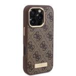 Coque Guess Hardcase 4G Logo Plate MagSafe pour iPhone 16 Pro - Blue – Image 4