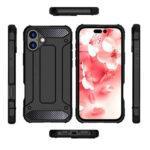 Coque Techsuit Hybrid Armor pour iPhone 16 Pro Max - Black – Image 3
