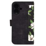 Étui portefeuille Techsuit FlipCraft pour iPhone 16 - Flowers of the Dawn – Image 2