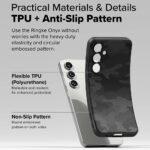 Coque Ringke Onyx Design pour Samsung Galaxy S24 FE - Camo Black – Image 5