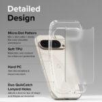Coque Ringke Fusion pour Google Pixel 9 / 9 Pro - Matte Clear – Image 6