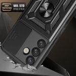 Coque Techsuit CamShield Series pour Samsung Galaxy S25 Plus - Black – Image 4