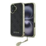 Coque Guess Hardcase 4G Charms Collection pour iPhone 16 Plus - Black