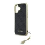 Coque Guess Hardcase 4G Charms Collection pour iPhone 16 - Black – Image 4