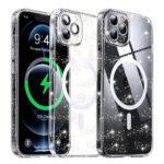 Coque Techsuit SparkleSkin MagSafe Series pour iPhone 12 Pro - Clear