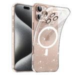 Coque Techsuit SparkleSkin MagSafe Series pour iPhone 16 Pro Max - Clear