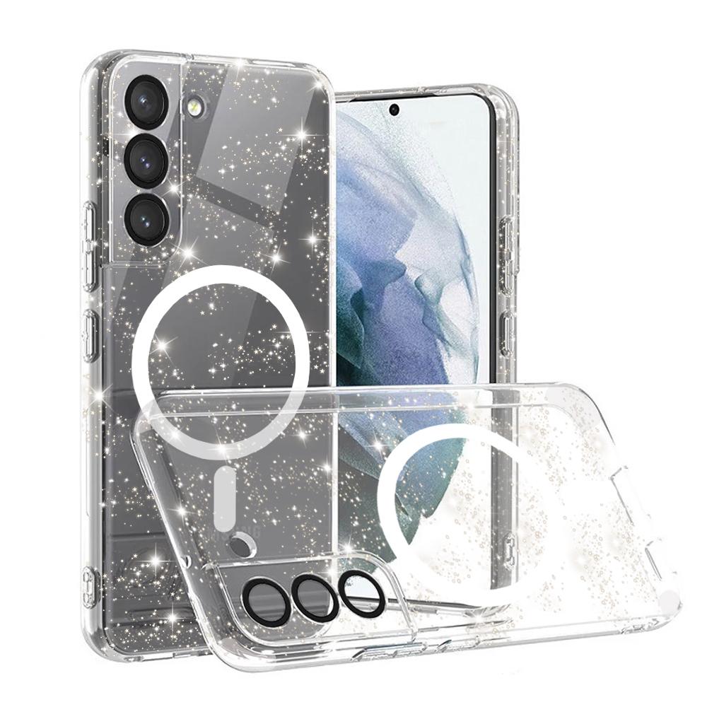 1736347 Coque Techsuit SparkleSkin MagSafe Series pour Samsung Galaxy S22 Plus - Clear – Image 1