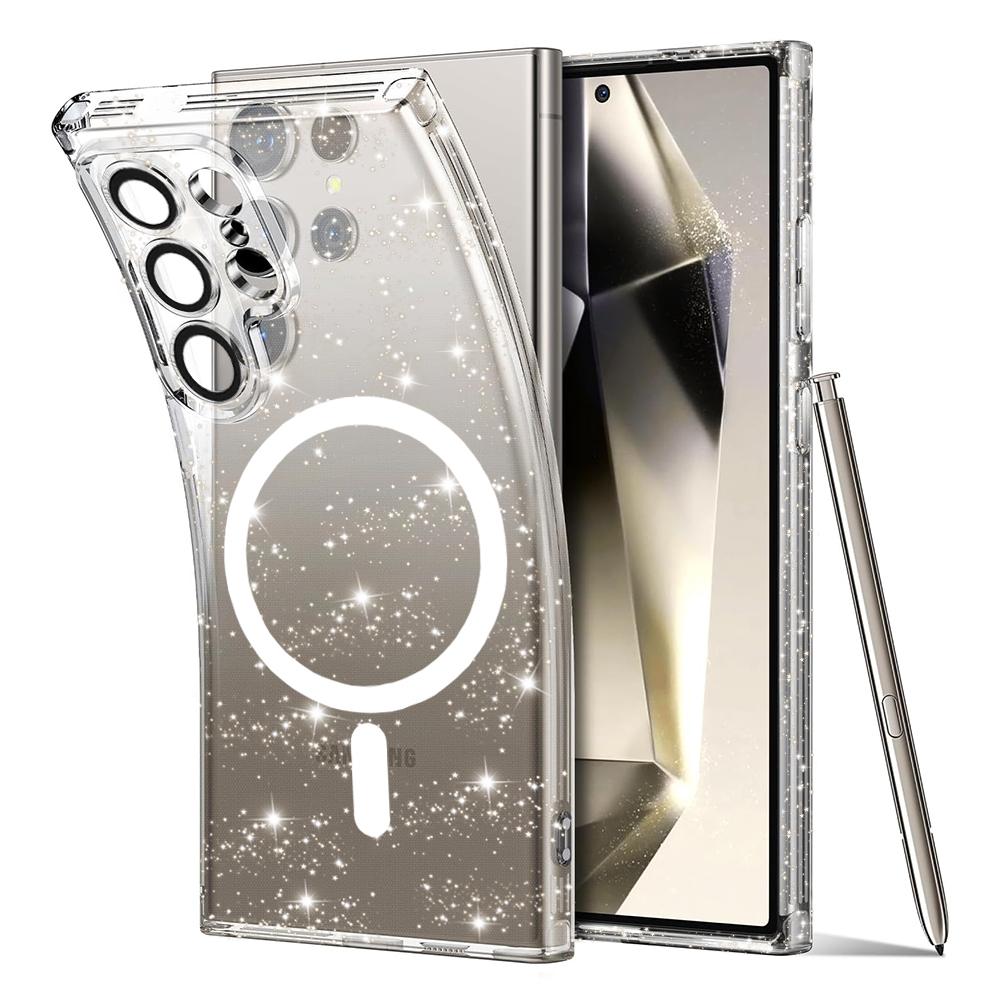 1739569 Coque Techsuit SparkleSkin MagSafe Series pour Samsung Galaxy S24 Ultra - Clear – Image 1