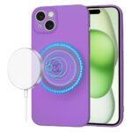 Coque Techsuit SoftFlex MagSafe pour iPhone 15 Plus - Purple