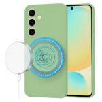Coque Techsuit SoftFlex MagSafe pour Samsung Galaxy S24 FE - Mint Green