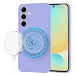 Coque Techsuit SoftFlex MagSafe pour Samsung Galaxy S24 FE - Light Purple