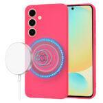 Coque Techsuit SoftFlex MagSafe pour Samsung Galaxy S24 FE - Hot Pink