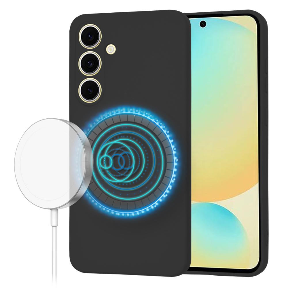 1756429 Coque Techsuit SoftFlex MagSafe pour Samsung Galaxy S24 FE - Black – Image 1