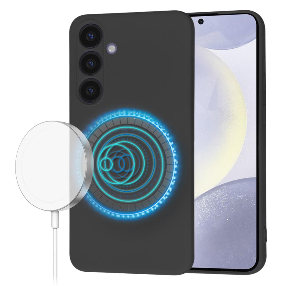 1758055 Coque Techsuit SoftFlex MagSafe pour Samsung Galaxy S24 Plus - Black – Image 1