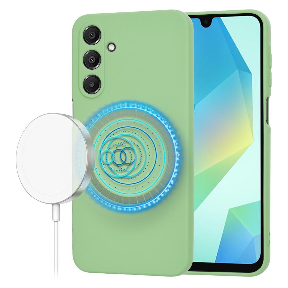 1758307 Coque Techsuit SoftFlex MagSafe pour Samsung Galaxy A16 4G / A16 5G - Mint Green – Image 1