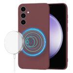 Coque Techsuit SoftFlex MagSafe pour Samsung Galaxy S23 FE - Plum Red