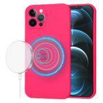 Coque Techsuit SoftFlex MagSafe pour iPhone 12 Pro Max - Hot Pink