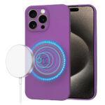 Coque Techsuit SoftFlex MagSafe pour iPhone 15 Pro Max - Purple