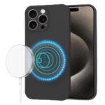 Coque Techsuit SoftFlex MagSafe pour iPhone 15 Pro Max - Black