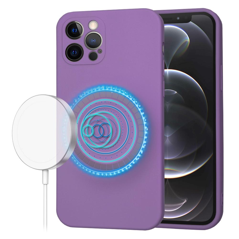 1762219 Coque Techsuit SoftFlex MagSafe pour iPhone 12 Pro - Purple – Image 1