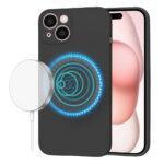 Coque Techsuit SoftFlex MagSafe pour iPhone 15 - Black