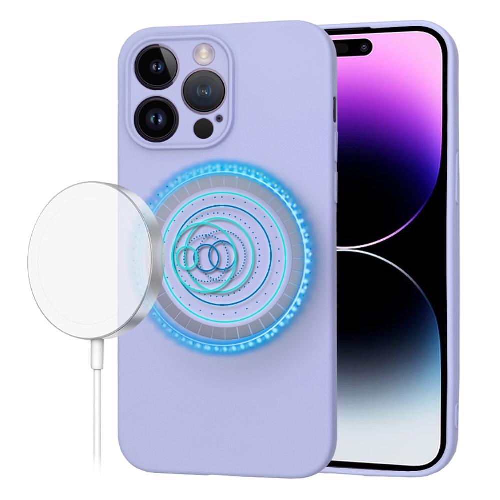 1763059 Coque Techsuit SoftFlex MagSafe pour iPhone 14 Pro Max - Light Purple – Image 1